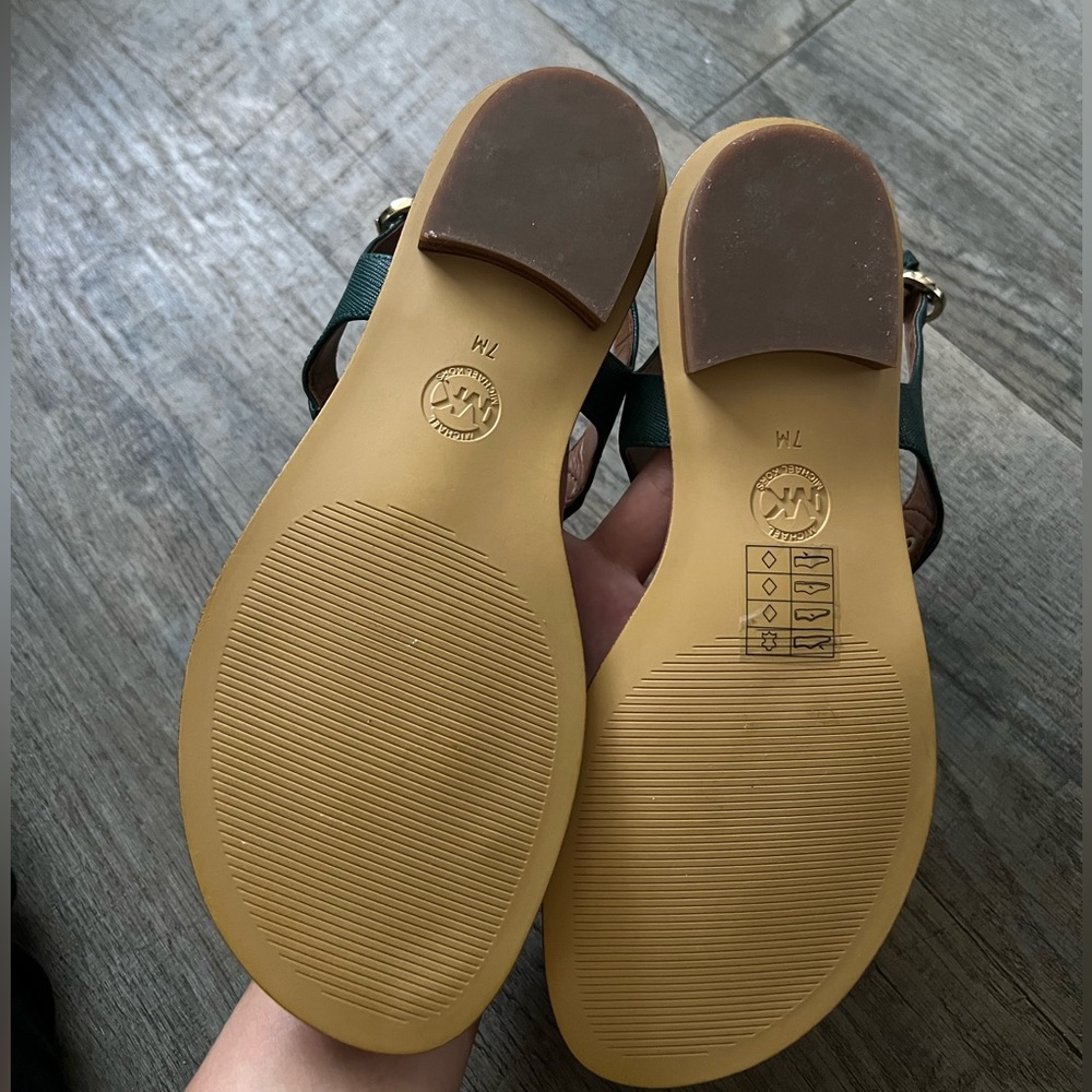Elegant Green Women's Sandals